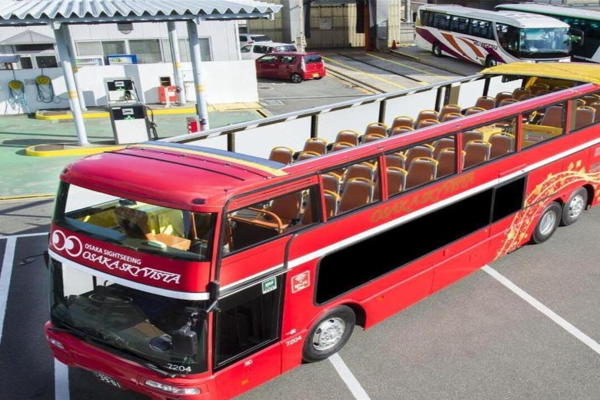 Osaka Sky Vista, bus descapotable