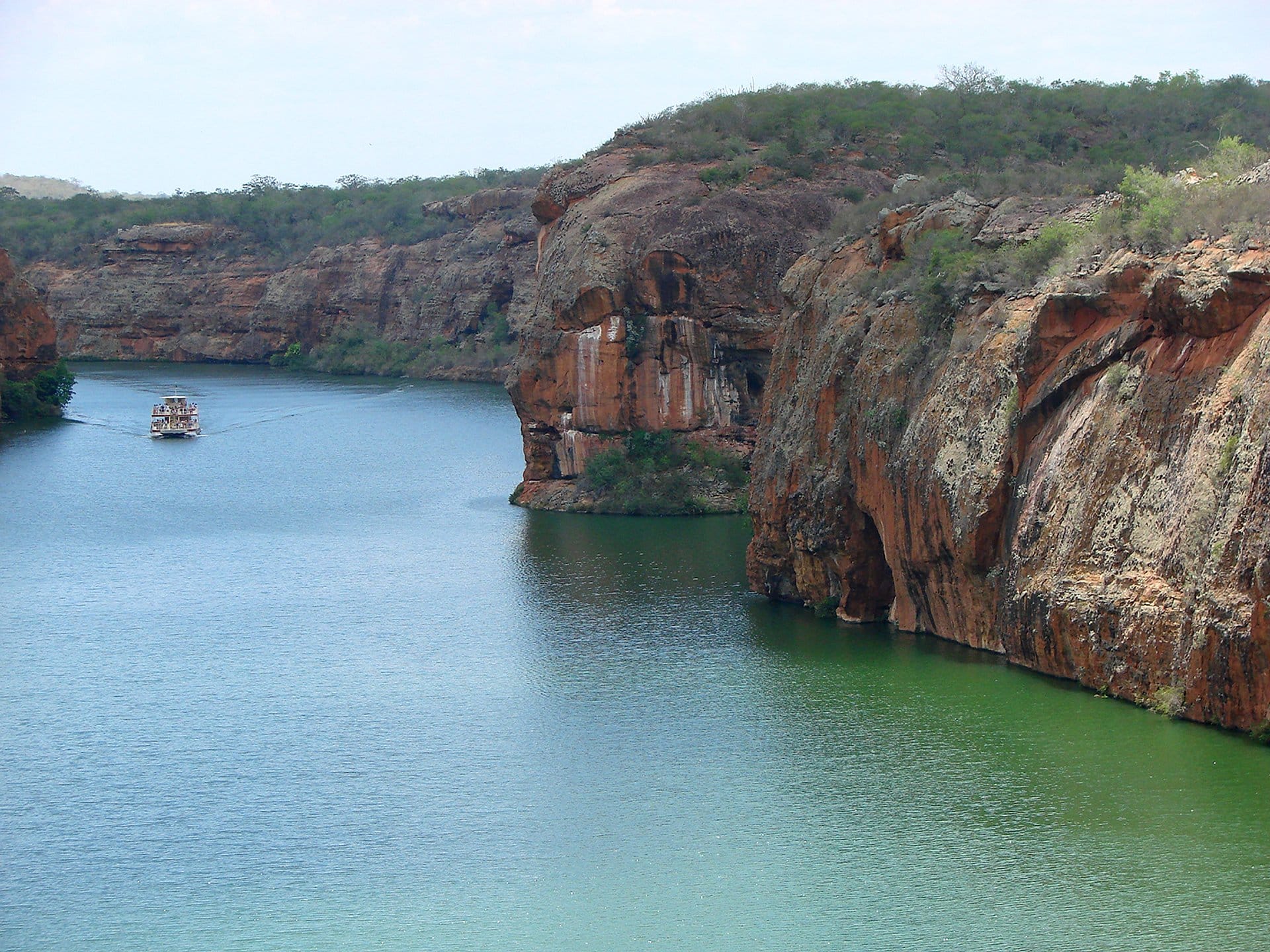 Paseo en barco por el río São Francisco