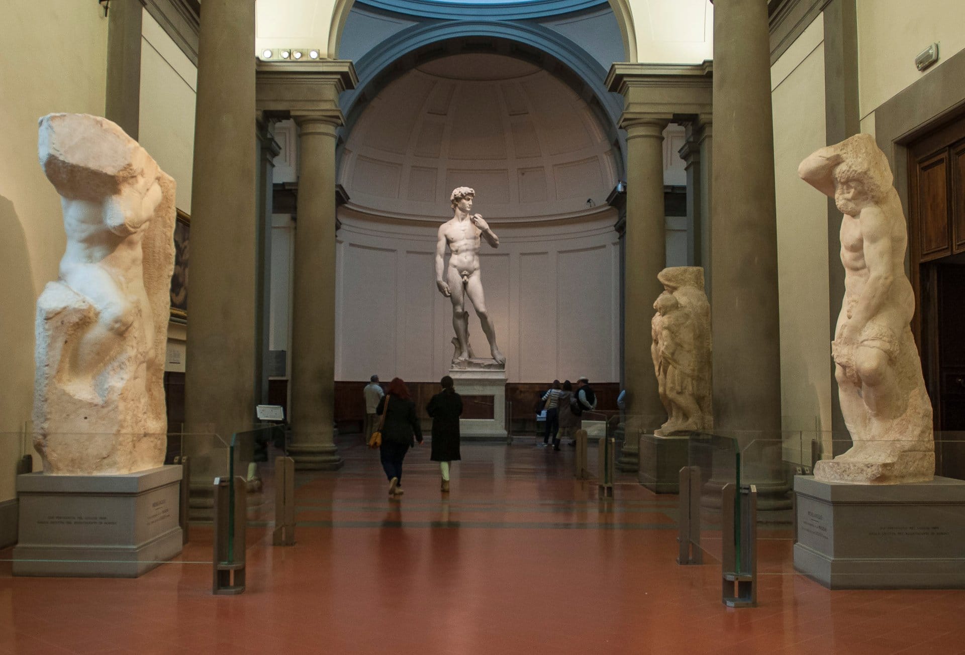 Accademia y Uffizi: visita en grupo pequeño