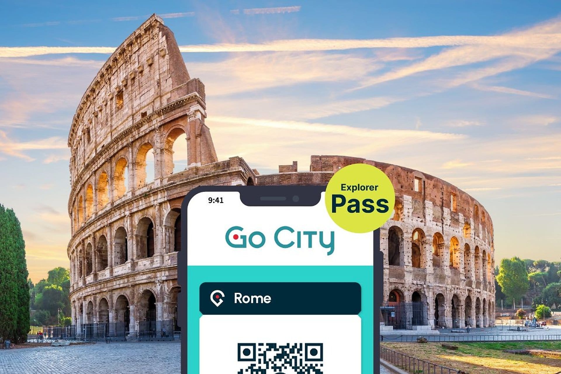 Pase de atracciones Go City Roma Explorer