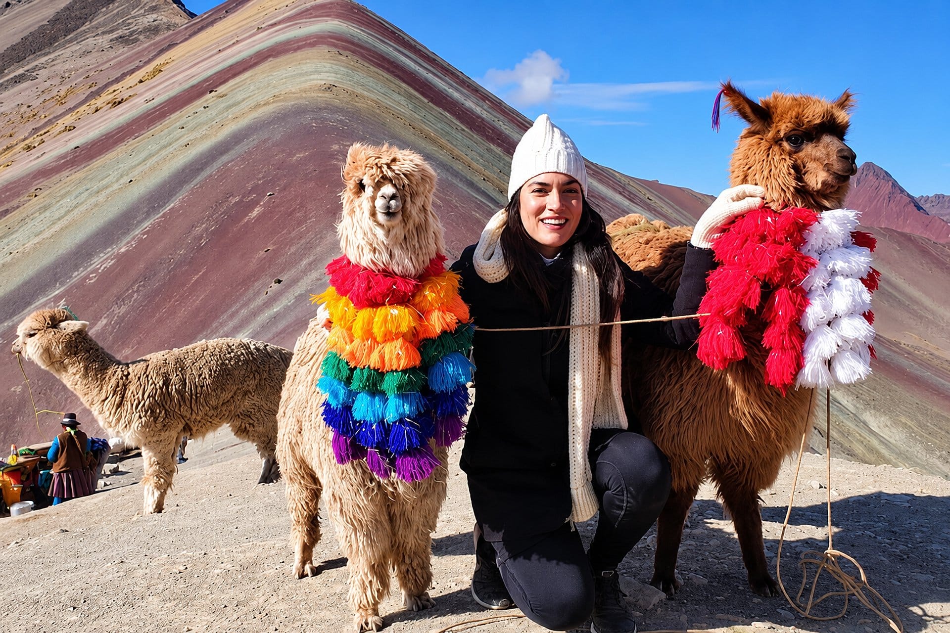Montaña Arcoíris de Vinicunca desde Cusco