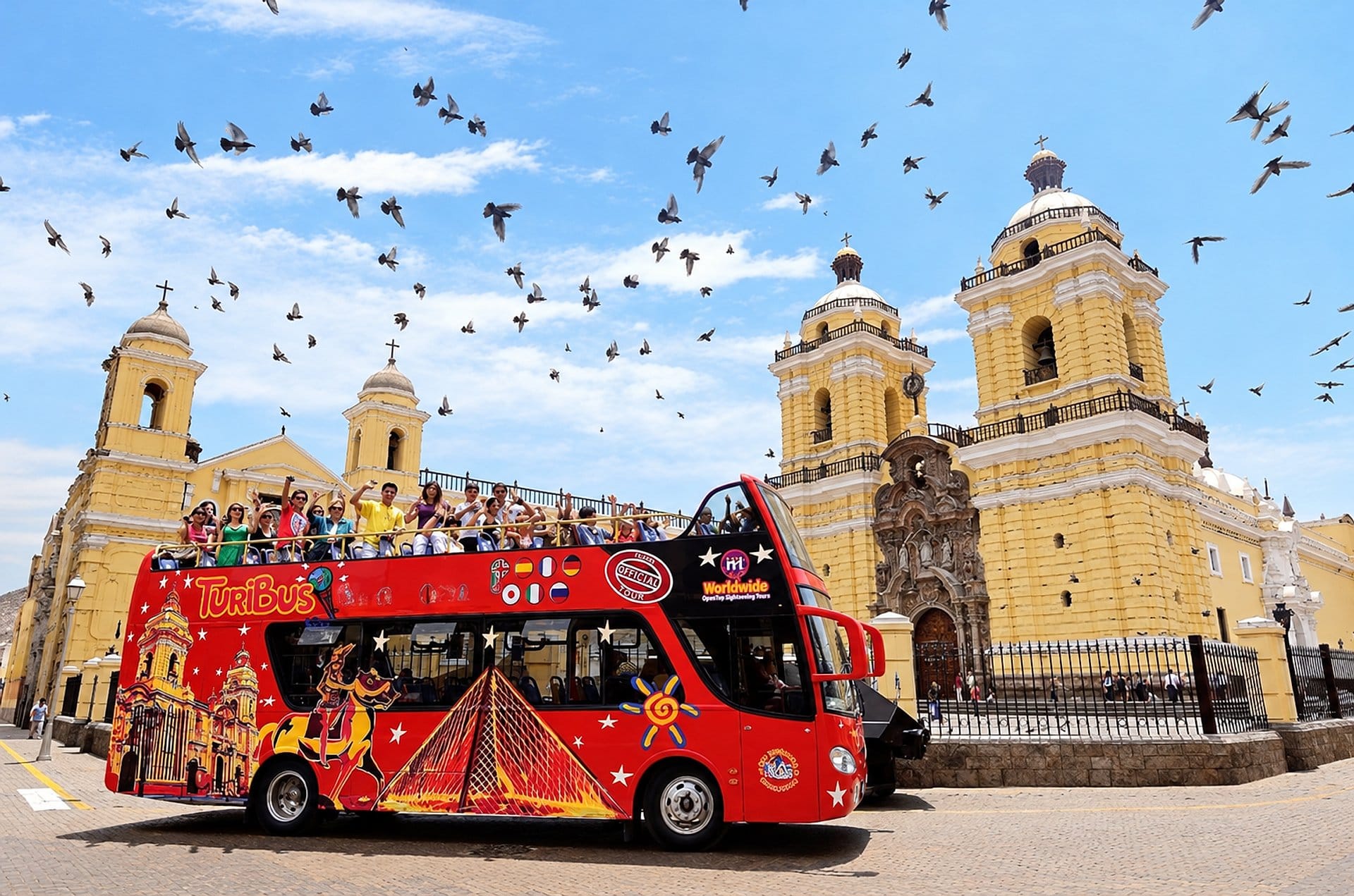 City tour por Lima en bus panorámico 360°