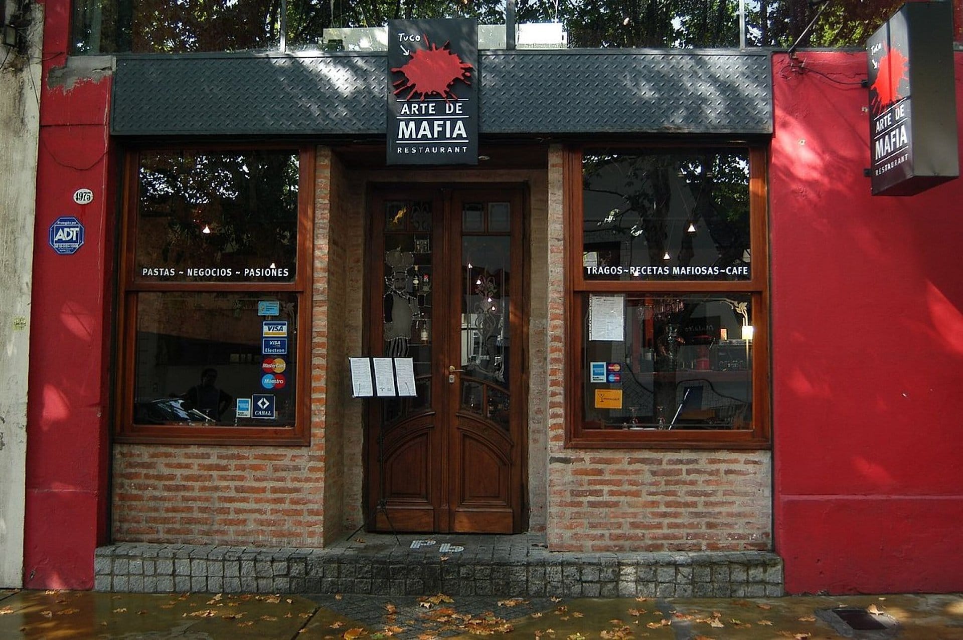 Cena en Arte de Mafia, Palermo