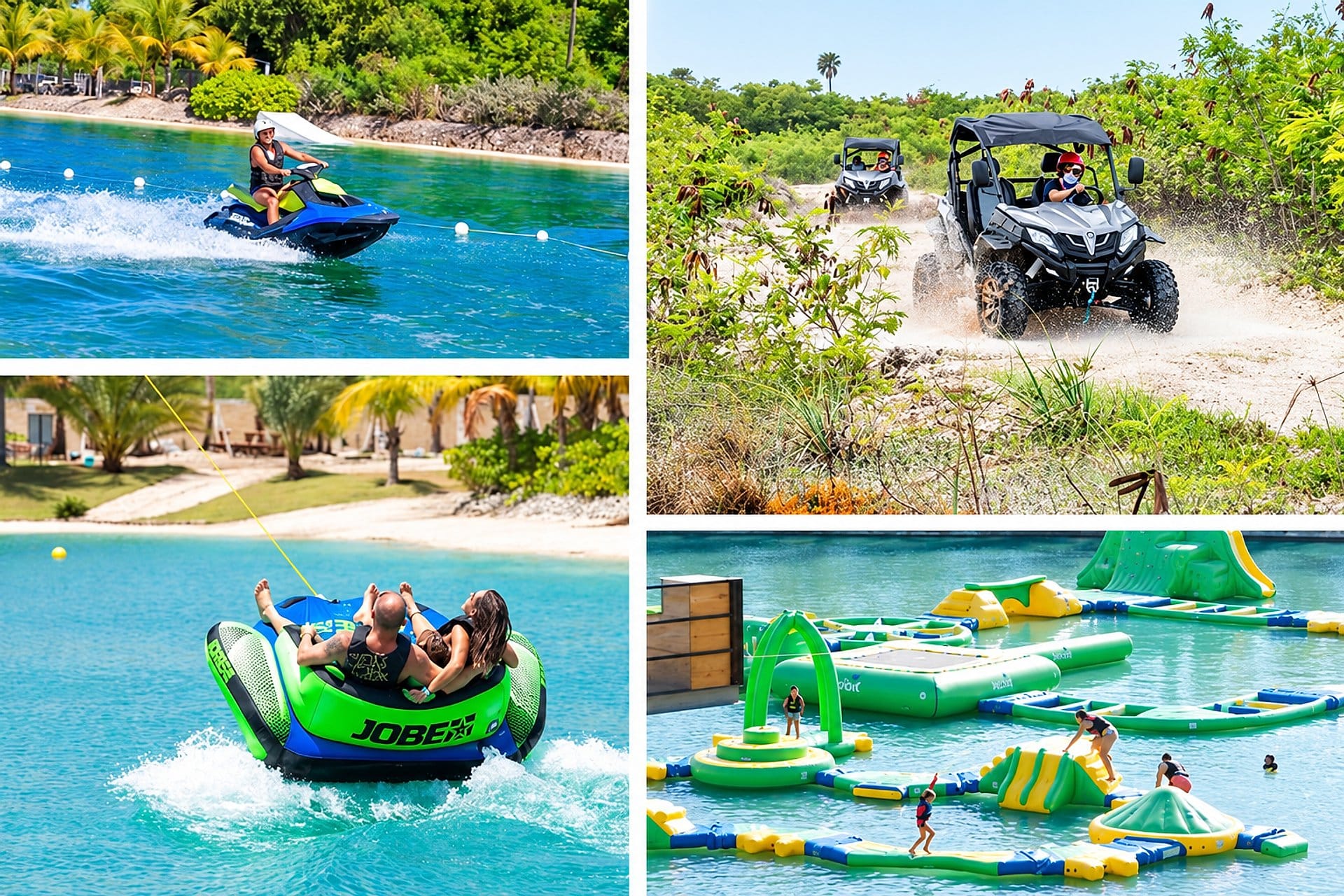 Motos de agua, buggies y aqua karts