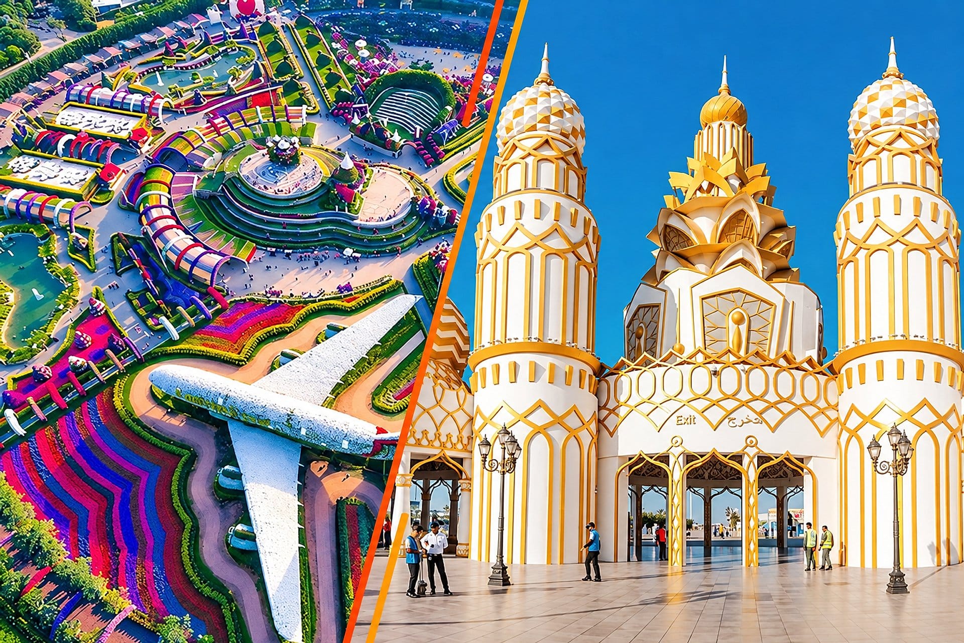 City tour, Miracle Garden y Global Village