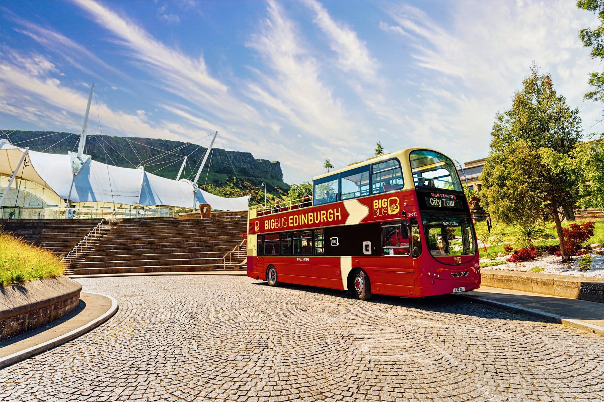 Big Bus Edimburgo: hop-on hop-off 48 h
