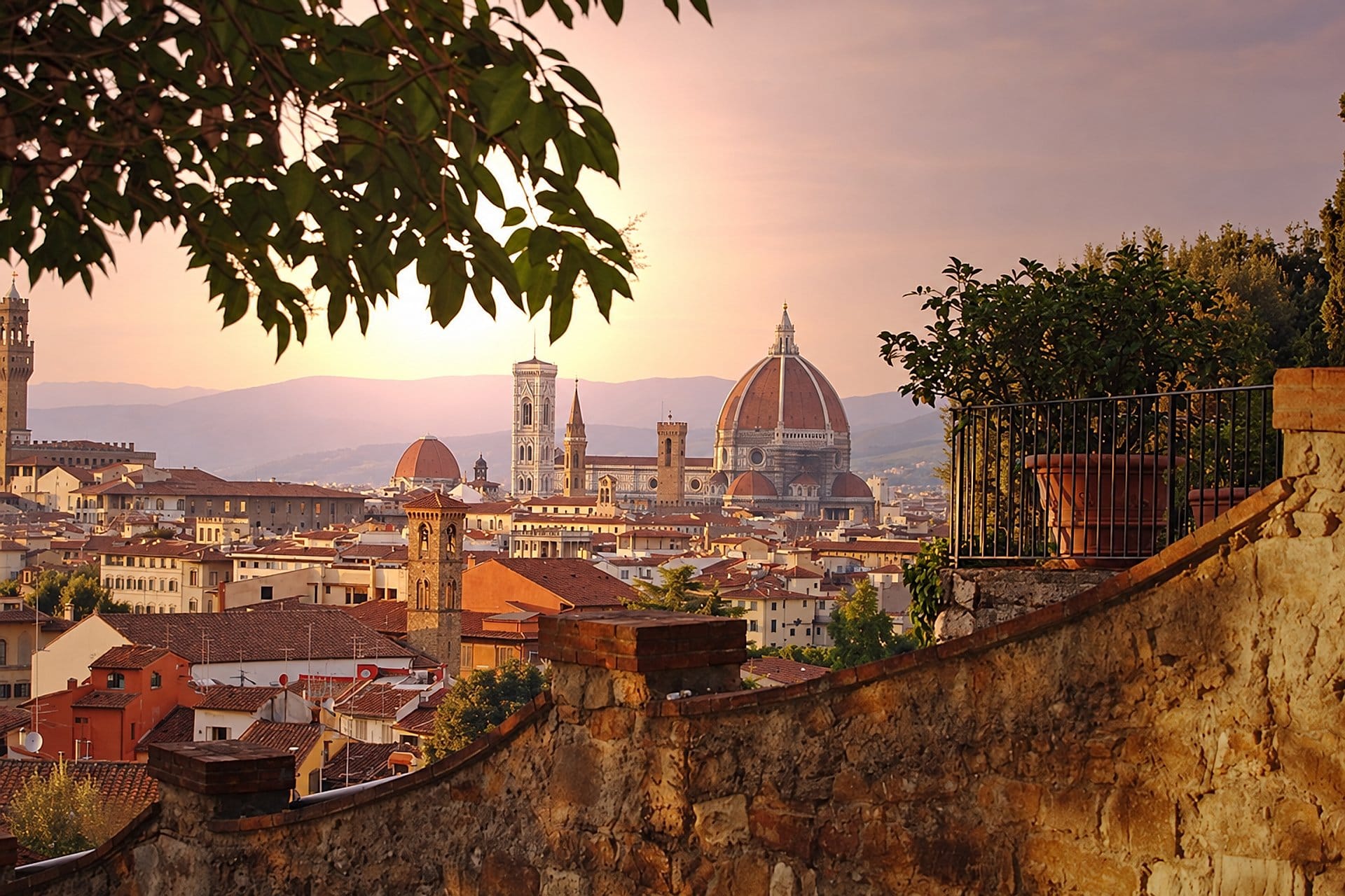 Florencia del Renacimiento en tren rápido