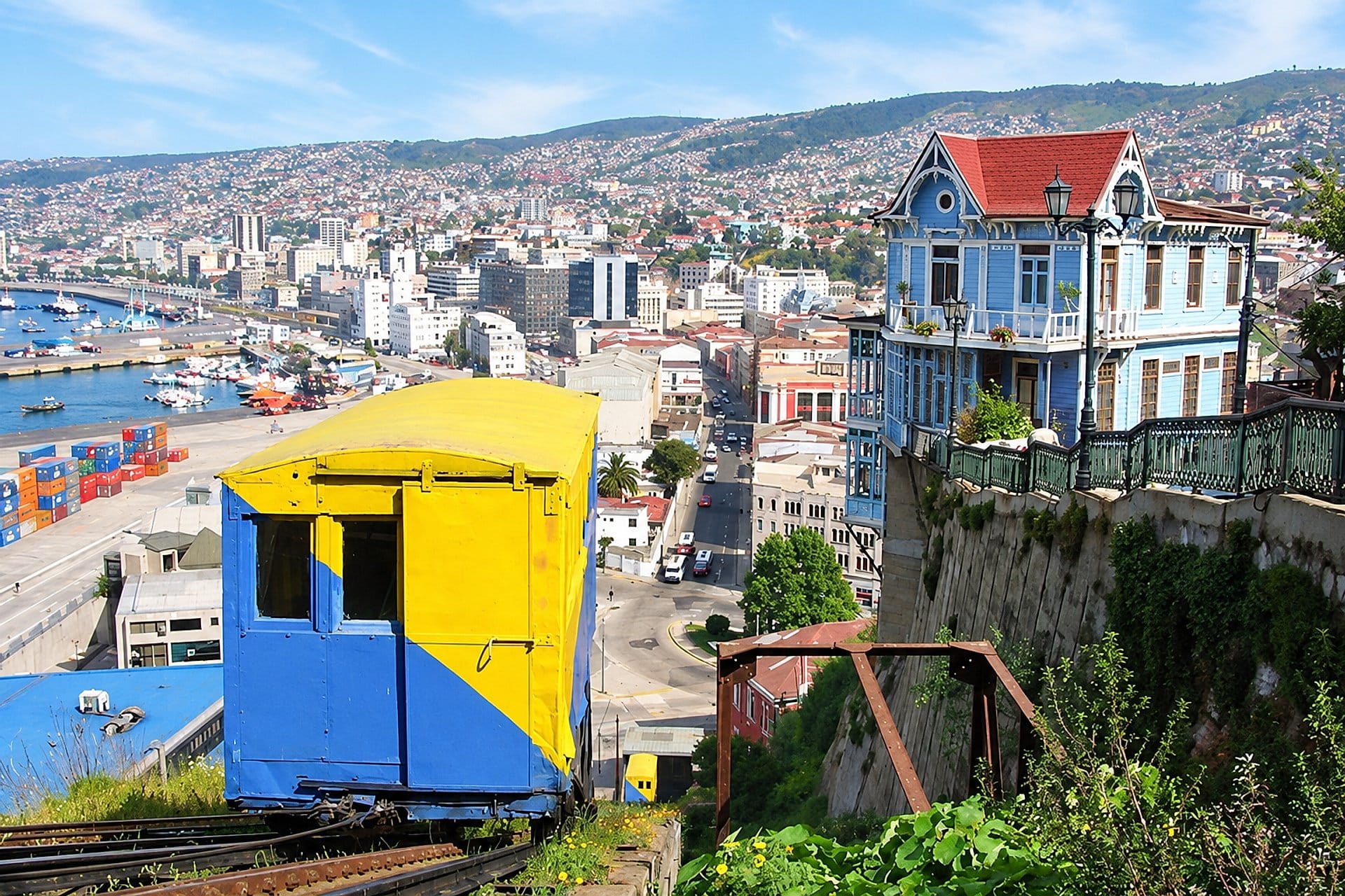 Valparaíso histórico y Viña del Mar