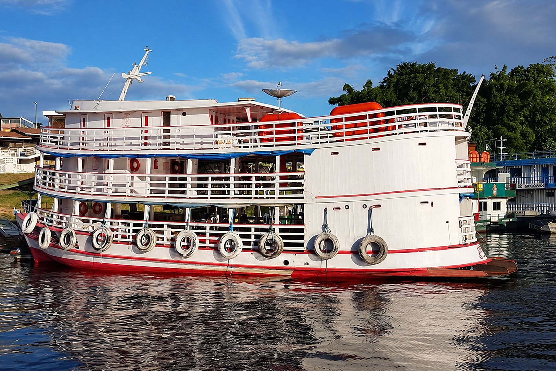 De Manaos a Tabatinga en barco
