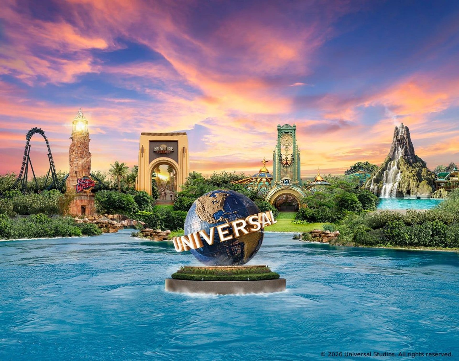 1 día en 2 parques + 1 día Epic Universe