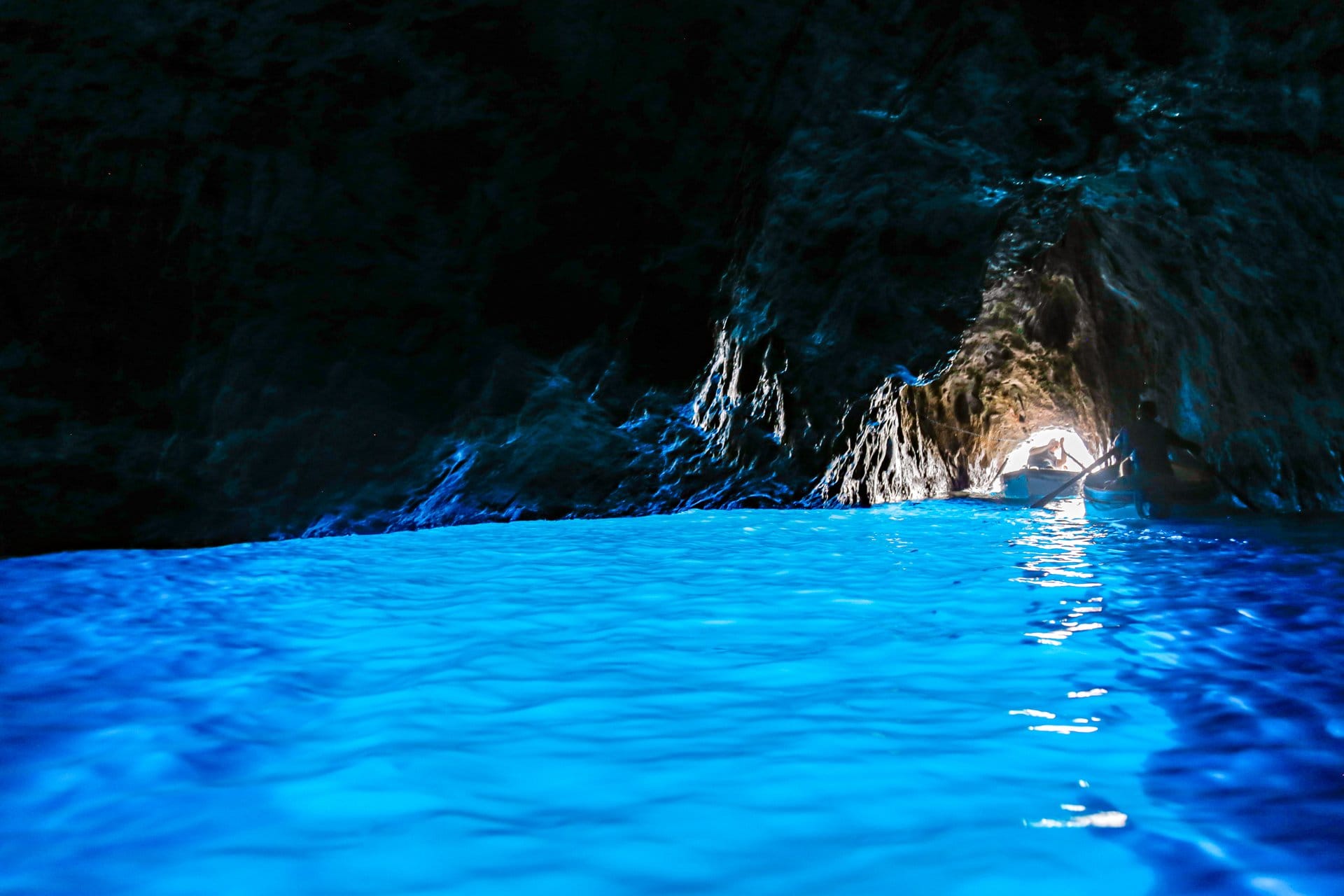 Capri y Anacapri con la Gruta Azul