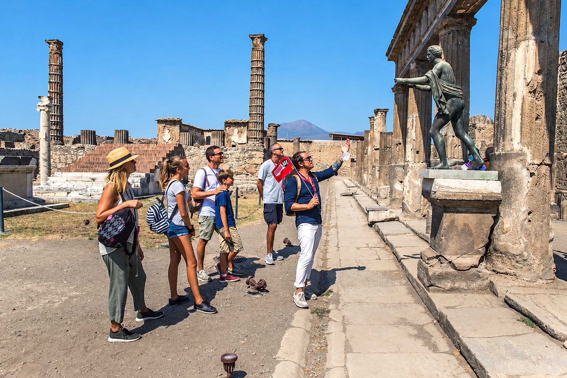 Pompeya y Vesubio semiprivado sin filas