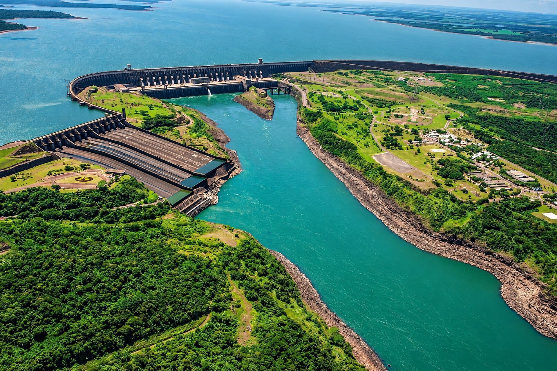 Itaipú: visita panorámica a la represa